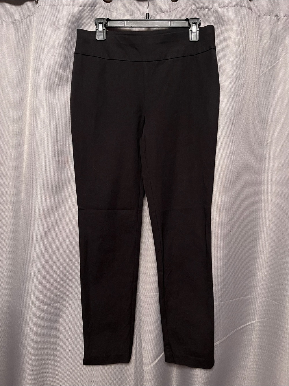 Chico's Black Skinny Pull-On Ponte Pants